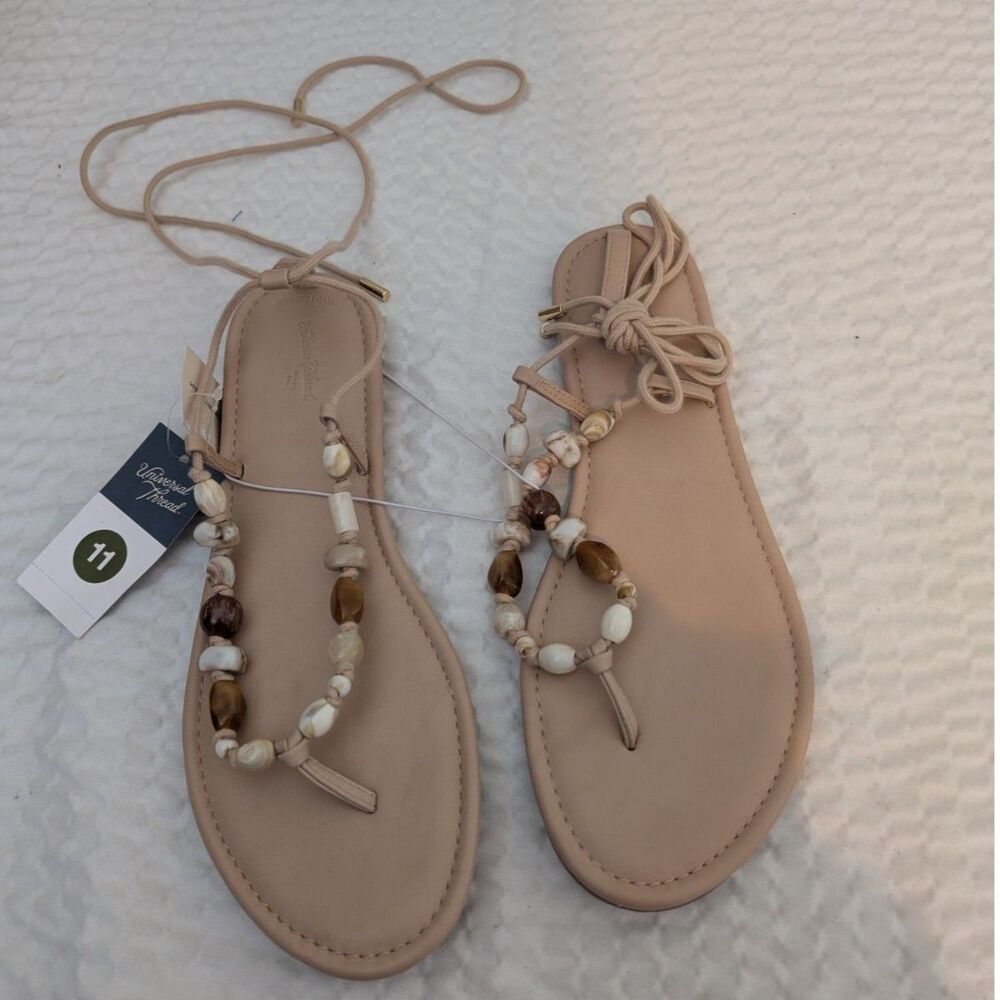 Women's Maeve Tan Sandals -Universal Thread- Size 11 - Picture 2 of 8